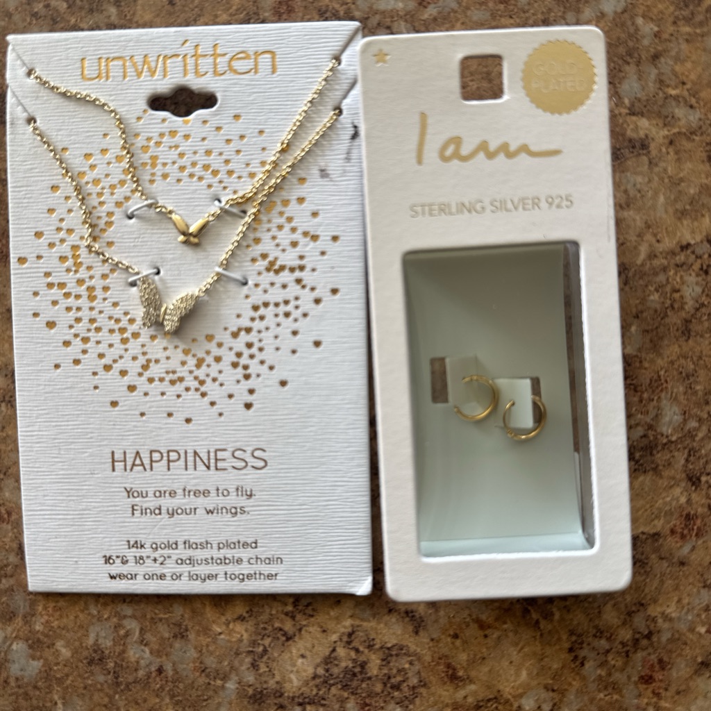 Unwritten Gold-Tone And Silver Necklace Set